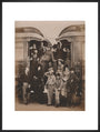 Wealthy rail passengers, August 1876. art print extra large black Art Print - Science Museum Shop