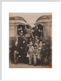 Wealthy rail passengers, August 1876. art print extra large white Art Print - Science Museum Shop