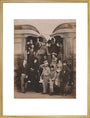 Wealthy rail passengers, August 1876. art print extra large gold Art Print - Science Museum Shop