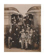 Wealthy rail passengers, August 1876. unstretched canvas large none Art Print - Science Museum Shop