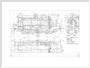 General arrangement of 0-6-0ST Hunslet Austerity (LNER J94 class) locomotive. art print extra large white Art Print - Science Museum Shop