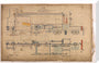 General arrangement of Stirling Single 4-2-2, 1874. stretched canvas large none Art Print - Science Museum Shop