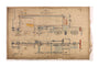 General arrangement of Stirling Single 4-2-2, 1874. unstretched canvas extra large none Art Print - Science Museum Shop