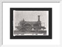 Great Western Railway broad gauge locomotive North Star, constructed by Robert Stephenson & Co, Newcastle. art print small white Art Print - Science Museum Shop
