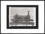 Great Western Railway broad gauge locomotive North Star, constructed by Robert Stephenson & Co, Newcastle. art print extra large black Art Print - Science Museum Shop