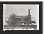 Great Western Railway broad gauge locomotive North Star, constructed by Robert Stephenson & Co, Newcastle. stretched canvas large none Art Print - Science Museum Shop