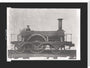 Great Western Railway broad gauge locomotive North Star, constructed by Robert Stephenson & Co, Newcastle. stretched canvas extra large none Art Print - Science Museum Shop