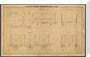Drawing, general arrangement Great Western Railway broad gauge third class passenger wagon, 1842. stretched canvas medium none Art Print - Science Museum Shop