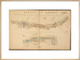 Plans of tunnel approaching London Marylebone station, showing land ownership and leases above the railway, 1901. art print extra large natural Art Print - Science Museum Shop