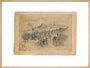 Pencil drawing The Opening of the Stockton and Darlington Railway, Sept.27th 1825 by J. R. Brown. art print large natural Art Print - Science Museum Shop