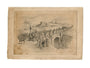 Pencil drawing The Opening of the Stockton and Darlington Railway, Sept.27th 1825 by J. R. Brown. unstretched canvas extra large none Art Print - Science Museum Shop