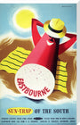 Poster, British Railways (Southern Region), Eastbourne - sun trap of the South, by Bromfield, 1960s. stretched canvas extra large none Art Print - Science Museum Shop