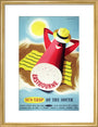 Poster, British Railways (Southern Region), Eastbourne - sun trap of the South, by Bromfield, 1960s. art print medium gold Art Print - Science Museum Shop