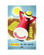 Poster, British Railways (Southern Region), Eastbourne - sun trap of the South, by Bromfield, 1960s. art print extra small none Art Print - Science Museum Shop