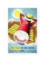Poster, British Railways (Southern Region), Eastbourne - sun trap of the South, by Bromfield, 1960s. unstretched canvas small none Art Print - Science Museum Shop