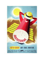 Poster, British Railways (Southern Region), Eastbourne - sun trap of the South, by Bromfield, 1960s. art print medium none Art Print - Science Museum Shop