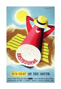 Poster, British Railways (Southern Region), Eastbourne - sun trap of the South, by Bromfield, 1960s. unstretched canvas large none Art Print - Science Museum Shop