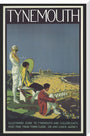 Poster, London & North Eastern Railway, Tynemouth, by Alfred Lambart, 1926. stretched canvas extra large none Art Print - Science Museum Shop