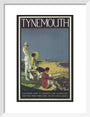 Poster, London & North Eastern Railway, Tynemouth, by Alfred Lambart, 1926. art print small white Art Print - Science Museum Shop