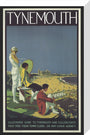 Poster, London & North Eastern Railway, Tynemouth, by Alfred Lambart, 1926. stretched canvas medium none Art Print - Science Museum Shop