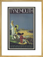 Poster, London & North Eastern Railway, Tynemouth, by Alfred Lambart, 1926. art print large gold Art Print - Science Museum Shop