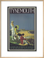 Poster, London & North Eastern Railway, Tynemouth, by Alfred Lambart, 1926. art print large natural Art Print - Science Museum Shop