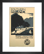 GWR poster. Southern Ireland art print extra small black Art Print - Science Museum Shop