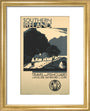 GWR poster. Southern Ireland art print extra small gold Art Print - Science Museum Shop