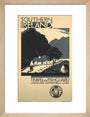 GWR poster. Southern Ireland art print small natural Art Print - Science Museum Shop
