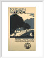 GWR poster. Southern Ireland art print medium white Art Print - Science Museum Shop