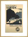 GWR poster. Southern Ireland art print extra large gold Art Print - Science Museum Shop
