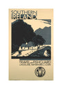 GWR poster. Southern Ireland unstretched canvas medium none Art Print - Science Museum Shop
