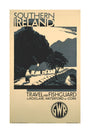 GWR poster. Southern Ireland unstretched canvas large none Art Print - Science Museum Shop