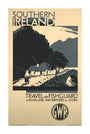 GWR poster. Southern Ireland unstretched canvas extra large none Art Print - Science Museum Shop
