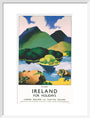 'Ireland for Holidays - Killarney', LMS poster, c 1930s. art print medium white Art Print - Science Museum Shop