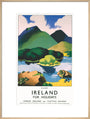 'Ireland for Holidays - Killarney', LMS poster, c 1930s. art print extra large natural Art Print - Science Museum Shop