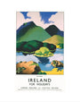 'Ireland for Holidays - Killarney', LMS poster, c 1930s. art print extra small none Art Print - Science Museum Shop