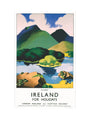 'Ireland for Holidays - Killarney', LMS poster, c 1930s. art print extra large none Art Print - Science Museum Shop