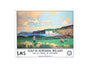 'Golf in Northern Ireland', LMS poster, c 1925. art print extra large none Art Print - Science Museum Shop
