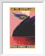 'Up to Scotland from King's Cross', LNER poster, 1923-1947. art print extra small white Art Print - Science Museum Shop