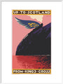 'Up to Scotland from King's Cross', LNER poster, 1923-1947. art print extra large white Art Print - Science Museum Shop