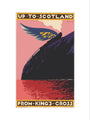 'Up to Scotland from King's Cross', LNER poster, 1923-1947. art print small none Art Print - Science Museum Shop