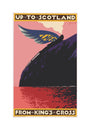 'Up to Scotland from King's Cross', LNER poster, 1923-1947. unstretched canvas medium none Art Print - Science Museum Shop