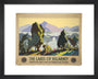The Lakes of Killarney art print extra small black Art Print - Science Museum Shop