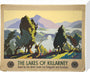 The Lakes of Killarney stretched canvas medium none Art Print - Science Museum Shop