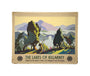 The Lakes of Killarney unstretched canvas small none Art Print - Science Museum Shop