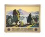 The Lakes of Killarney unstretched canvas medium none Art Print - Science Museum Shop