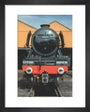 LNER 4-6-2 No. 60103 'Flying Scotsman' locomotive heading into overhaul. art print extra small black Art Print - Science Museum Shop