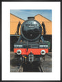LNER 4-6-2 No. 60103 'Flying Scotsman' locomotive heading into overhaul. art print large black Art Print - Science Museum Shop