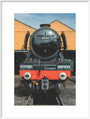 LNER 4-6-2 No. 60103 'Flying Scotsman' locomotive heading into overhaul. art print extra large white Art Print - Science Museum Shop